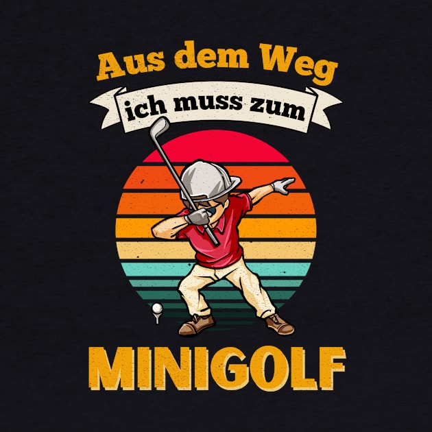 Minigolf Dabbing Mingolfspieler Golf by Foxxy Merch